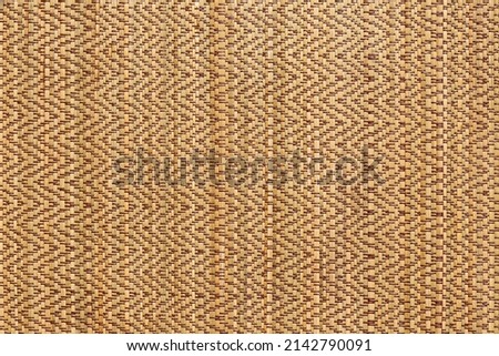 Woven wall Thai style pattern nature texture background. Basketry mat seamless pattern. top view.