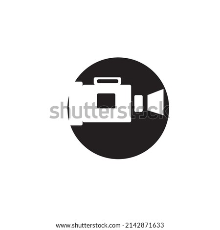 illustration of photography camera images whether used for stickers or logo designs