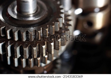 various mechanisms, spare parts and tools