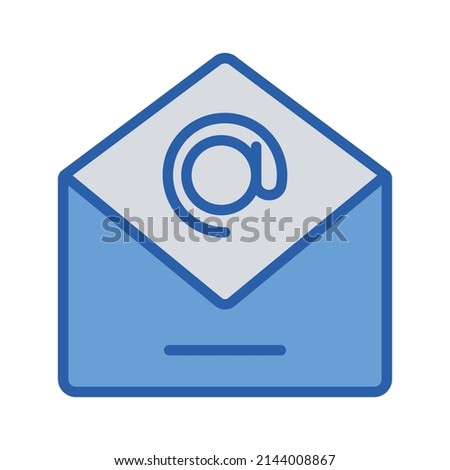email envelope Vector icon which is suitable for commercial work and easily modify or edit it

