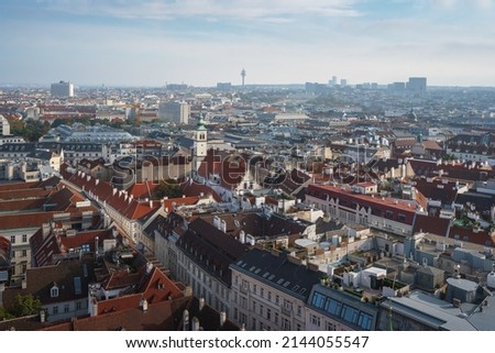 Aerial view of Vienna - Vienna, Austria