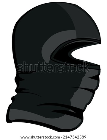 Blackenning mask for hiding of the person balaclava
