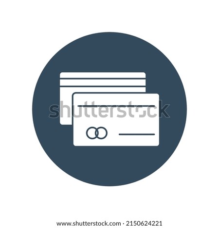 Bank card Vector icon which is suitable for commercial work and easily modify or edit it

 