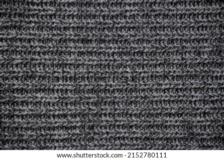 gray melange sweater texture, knitted background, space for text, basis for design
