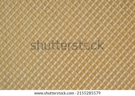 Waffle background. Close up of the waffle sheet. Seamless waffle pattern. 