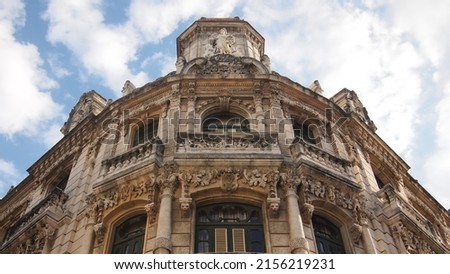 Beautiful elements of architecture and views of Havana, Cuba