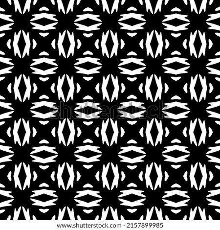 Seamless pattern with oblique black bands.Modern geometric background.Seamless square abstract pattern.Repeat diamond shapes background with black and white elements.Abstract geometric pattern.