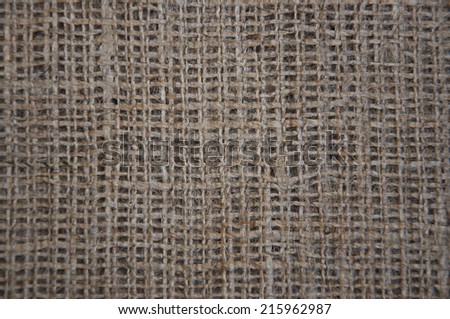 sackcloth texture closeup macro shot for the background
