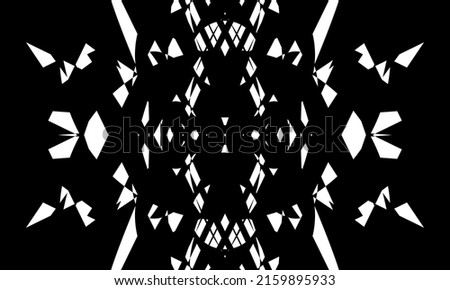 monochrome patterns with optical illusion wallpaper for design