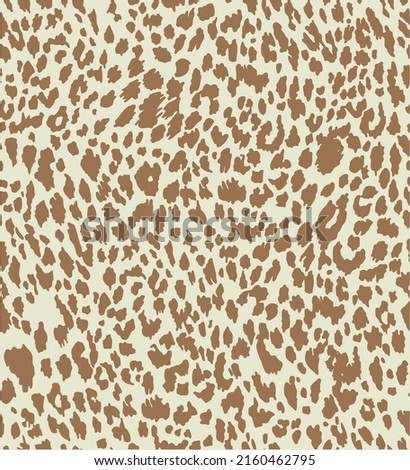 seamless leopard print, animal print design, women's dress vector print