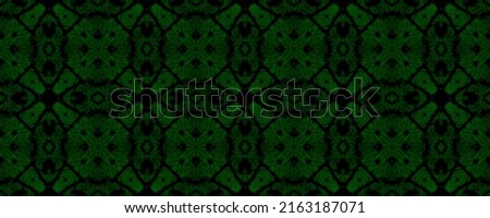 Green Old Texture. Bohemian Batik Pattern. Cloth Dark Flower Pattern. Black Ink Textile. Line Floral Wall. Ink Rough Background. Mosaic Wall Pattern. Black Fabric Glass. Grainy Scribble Print