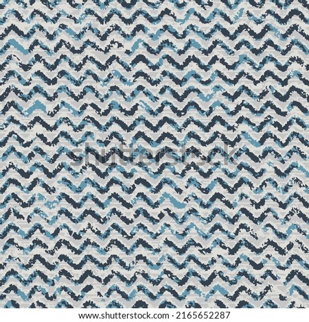 Dark and light blue zigzag line texture pattern. Can be used for wallpaper, textile, invitation card, wrapping, web page background.