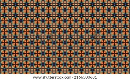 Textile pattern. Raster seamless pattern, repeating abstract figures.
