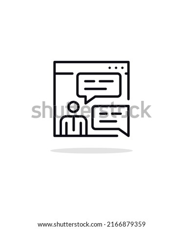 review icon, icon vector illustration, eps 10
