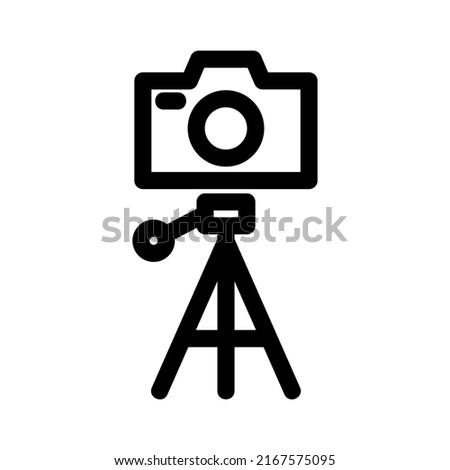 tripod icon or logo isolated sign symbol vector illustration - high quality black style vector icons
