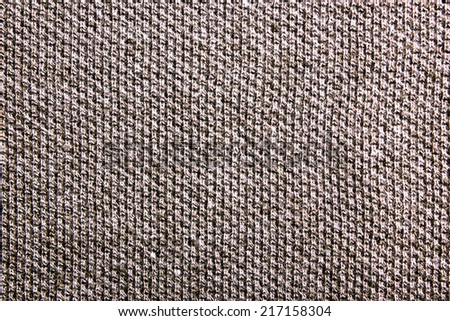 Gray checkered fabric texture. 