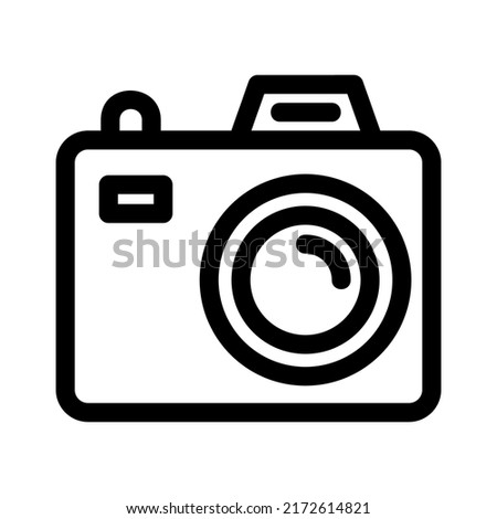 dslr icon or logo isolated sign symbol vector illustration - high quality black style vector icons
