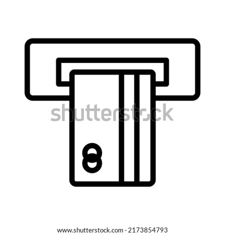 Debit card Vector icon which is suitable for commercial work and easily modify or edit it

