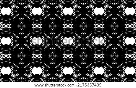 black op art style pattern for original design with optical illusion
