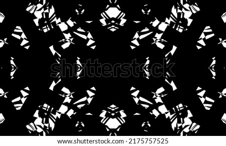 black pattern for design with optical illusion creative book cover