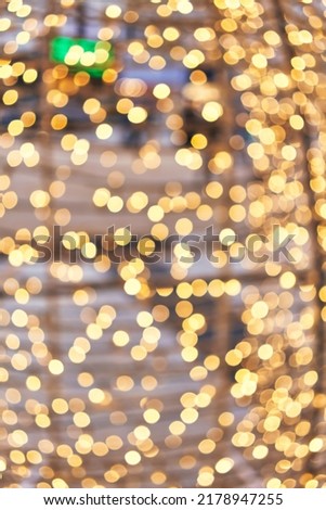  Picture of blurred lights at street