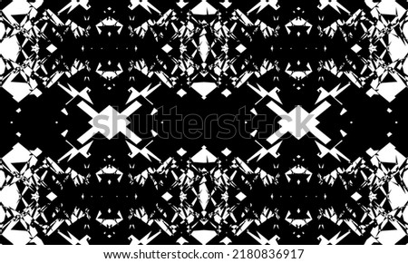 mystical pattern for halloween monochrome wallpaper for design