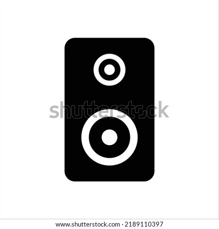 speaker icon vector design template