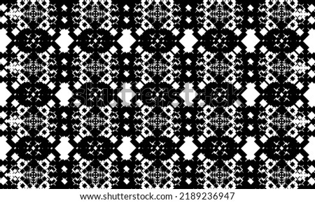 black pattern in op-art style original texture for design concept of creativity