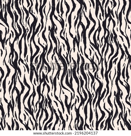 beige background black zebra tiger pattern