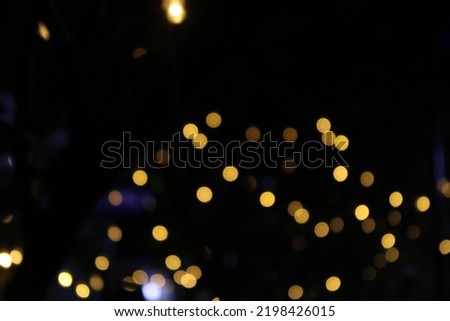 Beautifully Blurred Background City Lights! 