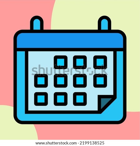 Illustration Vector Graphic of Calendar, date, event Icon