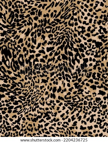 Special designer dresses with tunic and blouse for trend Leopard and safari t-shirt printing