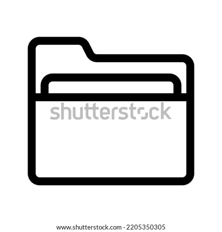 Folder icon. File document sign. vector illustration