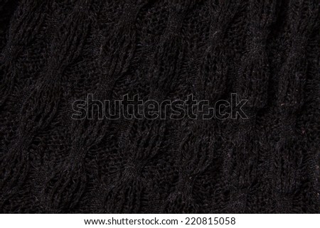 knited wool warm texture