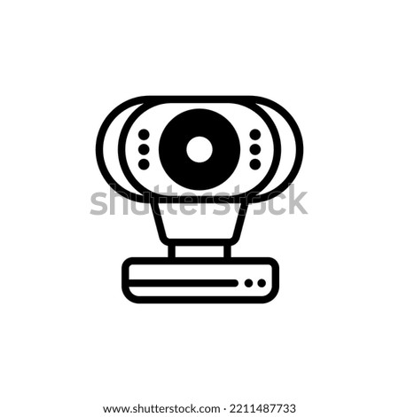 webcam device electronic icon illustration