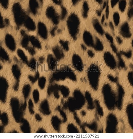 Leopard pattern, jaguar pattern, animal fur