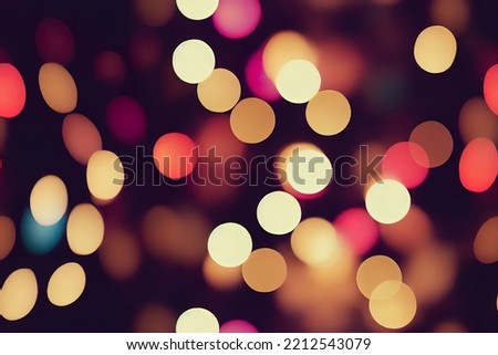 Christmas lights seamless textile pattern 3d illustrated 
