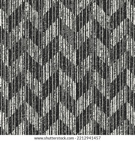 Charcoal Wood Grain Textured Herringbone Pattern