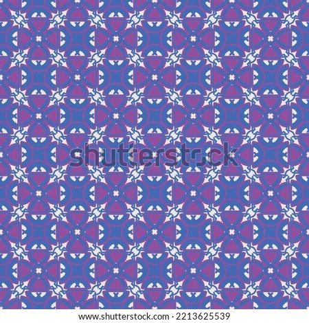 beautiful violet flower abstract seamless colorful pattern background, illustration art decration wallpaper design.