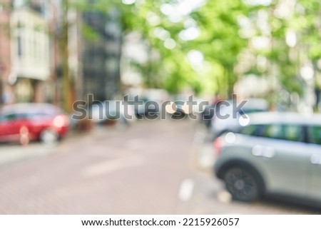 Blurred background image of street 