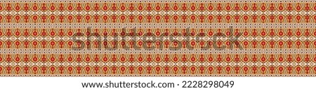 Textile motif pattern decor border Mughal paisley ikat ethnic Rug abstract vintage retro style Design suitable for women clothing shirt digital dupatta print on fabric textile. Wallpaper gift card etc