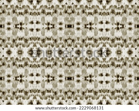 Brown Color Bohemian Pattern. Grey Colour Geometric Texture. Seamless Grunge Dark Batik. Beige Color Bohemian Brush. Abstract Watercolour Repeat Pattern. Ethnic Vintage Batik. Abstract Ikat Dirt.