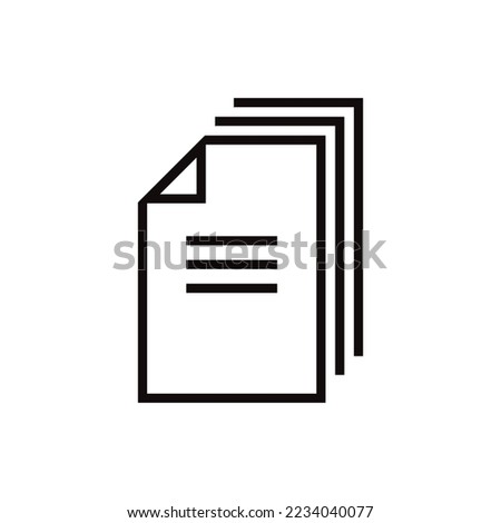 Document and files vector icon. Add file. Delete file icon. Office files and documents icon. EPS 10 illustration of isolated document symbol pictogram