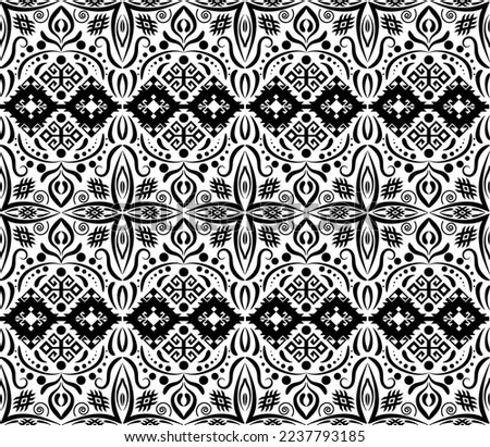 seamless carpet, motif vector design
