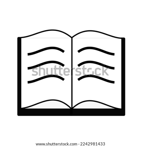 Education vector icon isolated on white backgrpund, vector illustration, educational 