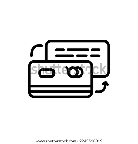 Credit Card icon in vector. Logotype