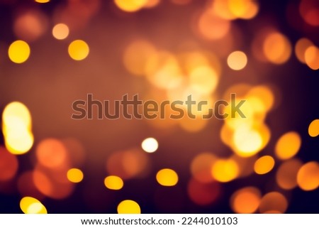 Bokeh lights and blurry background