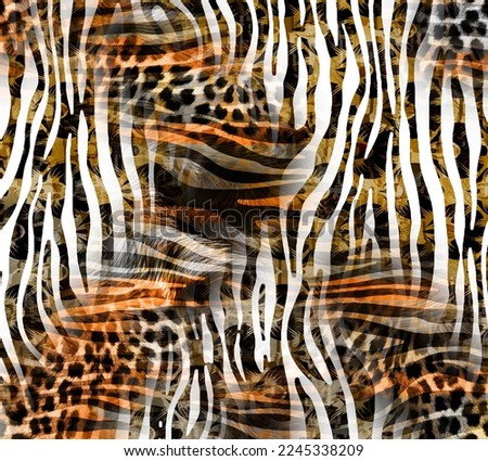 Leopard print pattern.Gradient design.Fabric fashion print pattern.Modern fashion prints.Textile illustration.Fractal colorful pattern.Print pattern illustration.New season fabric print.
