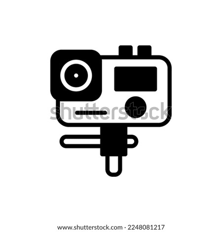 Extreme Camera  icon in vector. Logotype