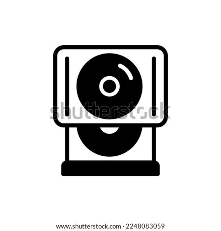 Cd Drive icon in vector. Logotype